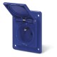 570.4091N-SW SCAME BASE EMPOTRABLE 2P+T 16A 250V AC IP54