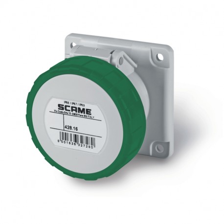 428.16632 SCAME BASE EMP. 2P+T IP66/IP67/IP69 16A 2h