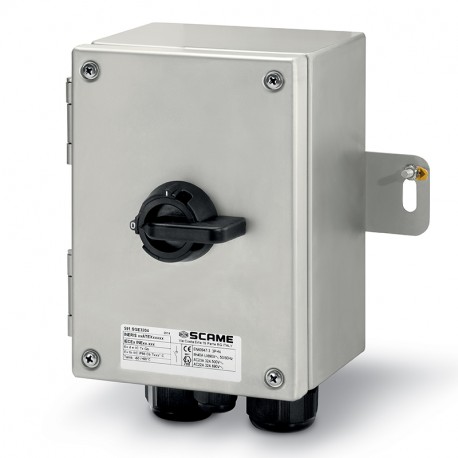 591.SGE3204-A SCAME РАЗЪЕДИНИТЕЛЬ 32A 3/4P IP66