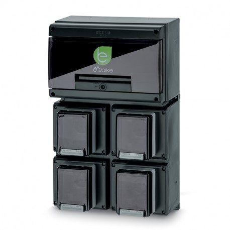 204.UB41S-EB SCAME CAJA MODULAR 4xP40 16A 230V 3,7kW