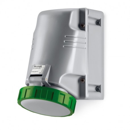 518.125531T SCAME SURF.MNT.SOCKET 125A 2P+E 10h 50V