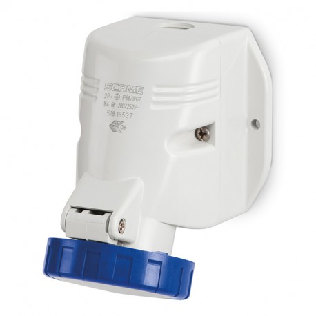 518.32571T SCAME TOMADA DE PAREDE 32A 3P+N+T 10h 50V