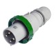 218.125331 SCAME FICHE MOBILE 125A 2P+T 10h 50V