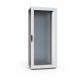 DNG1206R5 nVent HOFFMAN Puerta de vidrio, 1200x600, chapa de acero, cerradura de doble paletón de 3 mm