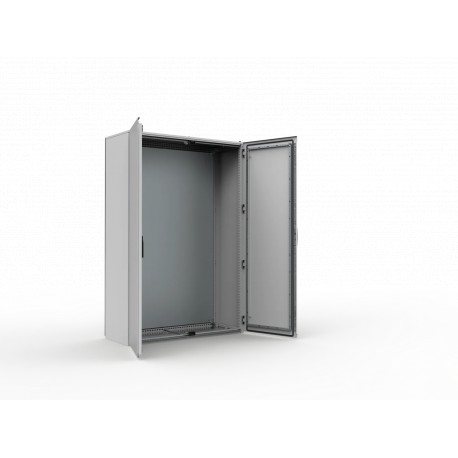 MKD14104PER5 ELDON Self-supporting, 1400x1000x400, compact, 2-door, no MP, mild steel, IP55