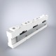 01495 nVent HOFFMAN Support busbar univ., 3-pole, drilled and tapped holes