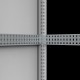 CLPO500 ELDON Perfil de montagem, 500, pacote galvanizado de 4