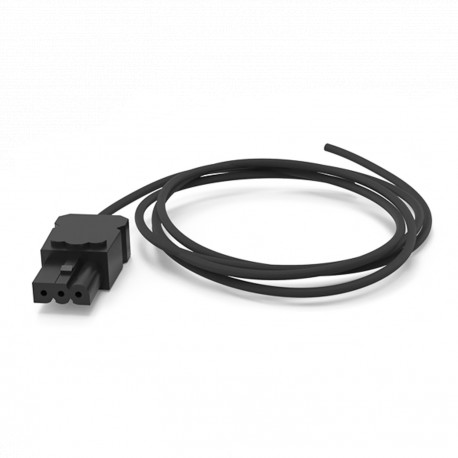ELC1005PB ELDON Connection Cable Black, Includes power cord, Black female 1.0 m 5pcs. Pack of 5 units.