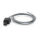 ELC3005PG24V ELDON Connector cable, grey, 24V, Includes power cord, female, Grey 3.0 m,24V 5pcs. Pack of 5 u..