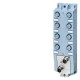 6ES7142-5AF00-0BL0 SIEMENS SIMATIC ET 200AL, IO-Link, DQ 8x 24VDC/2A, 8x M12, grado di protezione IP67