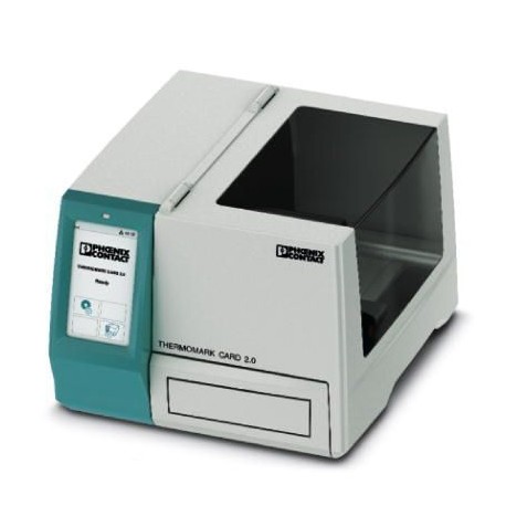 THERMOMARK CARD 2.0 1085267 PHOENIX CONTACT Der THERMOMARK CARD 2.0 Thermotransferdrucker druckt schnell hoc..