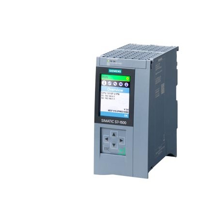 6ES7515-2FM02-0AB0 SIEMENS SIMATIC S7-1500F, CPU 1515F-2 PN, central processing unit with work memory 750 KB..