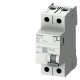 SI0502 5SV5316-0 SIEMENS Differenzschalter, 2 Pole, AC Typ, Eingang: 63 A, 30 mA, Ein AC: 230 V