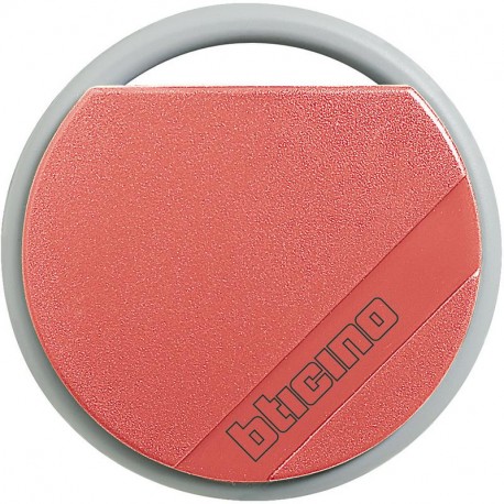 348201 BTCINO BT/2H-GOUSSET DE CLÉ DE RFID-ROUGE