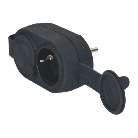 050490 LEGRAND BIPLITE 10/16A NEGRO