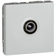 079292 LEGRAND MOSAIC TV ALUMINIUM SIMPLE 2M