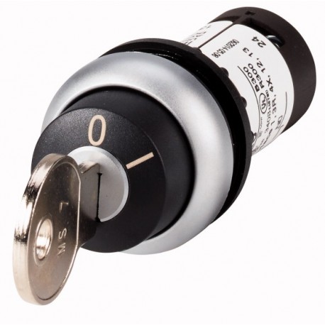 C22-WS-MS7-K02 136740 EATON ELECTRIC Key-operated actuator, RMQ Compact, momentary, 2 NC, Screw connection, ..