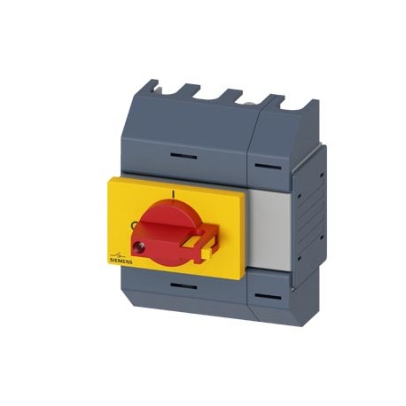 3KD0143-2KG20-3 SIEMENS Switch disconnector 16A, size 01, 4-pole Front operating mechanism center Complete u..