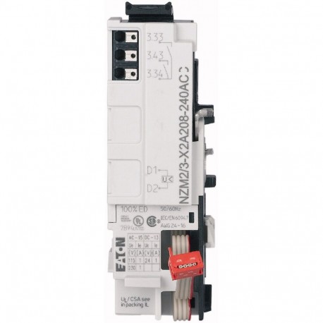NZM2/3-X2A 189722 Y7-189722 EATON ELECTRIC Relay module for NZM2/3, configurable, 2NO, 24DC, 24-230AC, PI