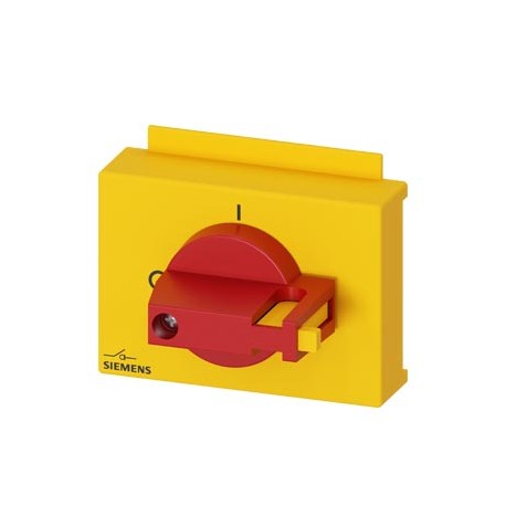 3KD9011-8C SIEMENS Accessory for 3KD0 size 01 direct handle, Emergency switching off, 3-pole padlockable in ..