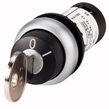 C22-WRS-MS7-K02 136830 EATON ELECTRIC Key-operated actuator, RMQ Compact, maintained, 2 NC, Screw connection..