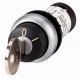 C22-WS-MS5-K11 136732 EATON ELECTRIC Pulsante a chiave, RMQ Compact, ad impulso, 1 contatto NC, 1 contatto N..