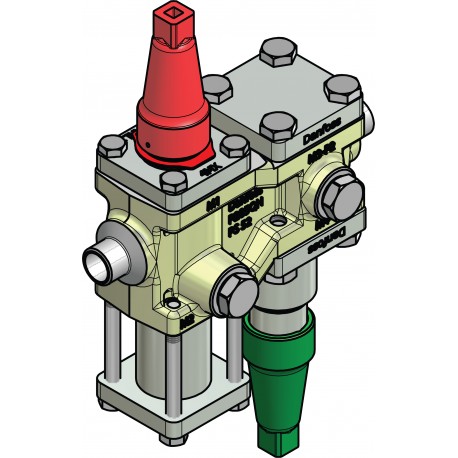 027L4581 DANFOSS REFRIGERATION Station de vanne ICF 15-4-90