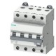 5SU1346-7FP16 SIEMENS RCBO, 6 kA, 4P Type A, 30 mA, C-Char, In: 16A Un: 400V