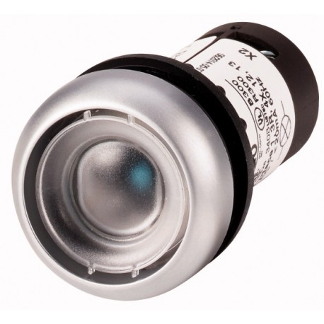 C22-DL-XR-K01-24 132568 EATON ELECTRIC Illuminated pushbutton actuator, Flat, momentary, 1 NC, Screw connect..