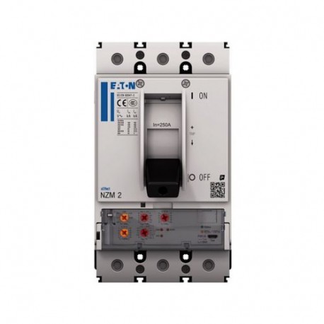 NZMN2-VX250-BT 191627 Y7-191627 EATON ELECTRIC Automatico Int. NZM2 PXR20, 250A, 3p, Morsettiera