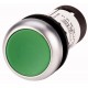 C22-D-G-K20 132430 EATON ELECTRIC Pushbutton, Flat, momentary, 2 N/O, Screw connection, green, Blank, Bezel:..