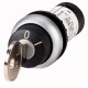 C22-WS-MS3-K01 136719 EATON ELECTRIC Key-operated actuator, RMQ Compact, momentary, 1 NC, Screw connection, ..