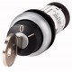 C22-WS-MS9-K02 136750 EATON ELECTRIC Pulsante a chiave, RMQ Compact, ad impulso, 2 contatto NC, collegamento..