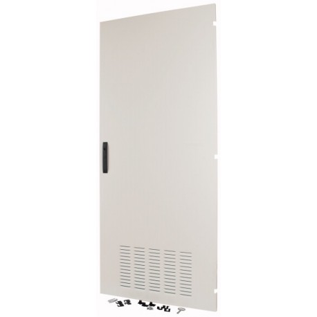 XLSD4R143 196089 EATON ELECTRIC Section door, ventilated IP42, hinges right, HxW 1400 x 300mm, grey