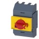 3KD0333-2KG20-3 SIEMENS Switch disconnector 63A, size 01, 3-pole Front operating mechanism center Complete u..
