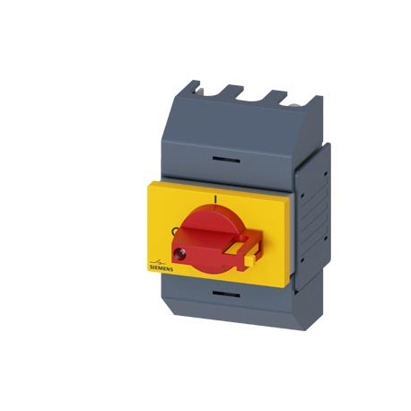 3KD0333-2KG20-3 SIEMENS Switch disconnector 63A, size 01, 3-pole Front operating mechanism center Complete u..