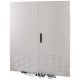XLSD4D1410 196065 EATON ELECTRIC Section door, ventilated IP42, two wings, HxW 1400 x 1000mm, grey