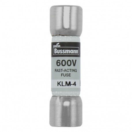 LIMITRON FAST ACTING FUSE KLM-4 EATON ELECTRIC LIMITRON fast acting FUSE