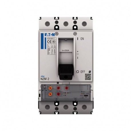 NZMN2-VX160-BT 191626 EATON ELECTRIC NZM2 PXR20 circuit breaker, 160A, 3p, box terminal