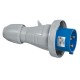 555324 LEGRAND P17 PREGO 16A 2P+T, 250V IP67