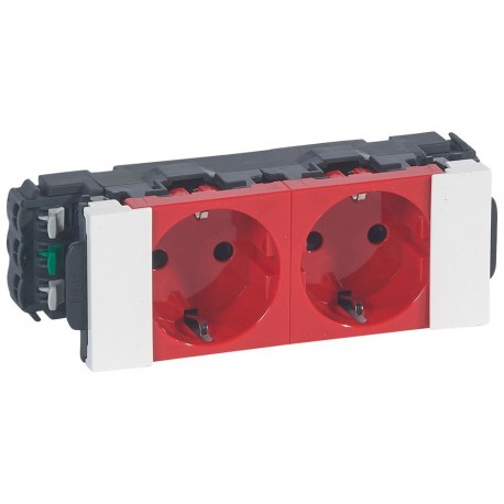 077242 LEGRAND MO-BASE-2X2P+T RO DI DLP-CD