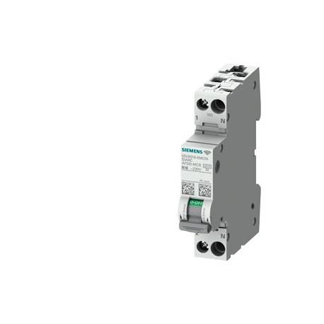 5SV6016-7MC10 SIEMENS AFDD-MCB-Combination Measuring, Communication AC 230V 6kA, 1+N pole, C, 10A Please con..