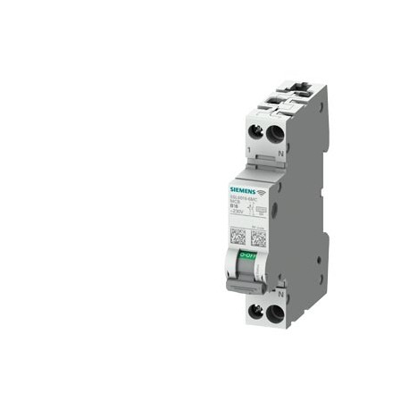 5SL6002-6MC SIEMENS Miniature Circuit Breaker Measuring, Communication AC 230V 6kA, 1+N pole, B, 2A Please c..