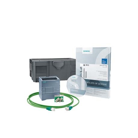 6ES7212-1BE34-4YB0 SIEMENS SIMATIC S7-1200, kit de démarrage, comprenant : CPU 1212C CA/CC/relais, simulateu..