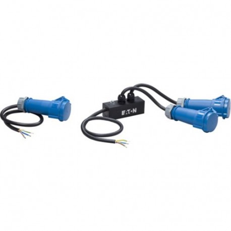 CBL2OUT32 EATON ELECTRIC Output cable 32A, hardwired to 2 x 32A EN60309 plugs