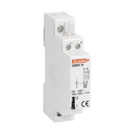 CNB2010230 LOVATO VERRIEGELUNGSRELAIS 1M 20A AC1 1P 230V