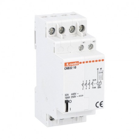 CNB3210012 LOVATO VERRIEGELUNGSRELAIS 2M 32A AC1 4P 12V
