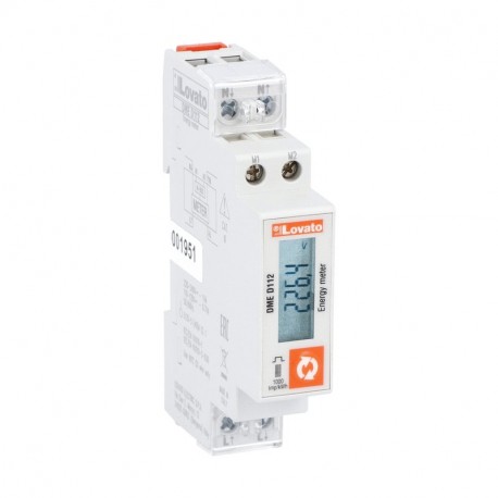 DMED112 LOVATO COMPTEUR NUMÉRIQUE 1PH 1U M-BUS 40A