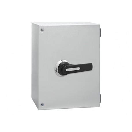 GLZM0200B LOVATO 3P SWITCH 200A-MET ENCL-BLACK HANDLE