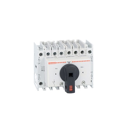 GA063SAET8 LOVATO Tetrapolar Switch 45A Direct Control Black